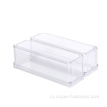 Прозрачный ящик для хранения с крышкой для фруктов / овощей / мяса